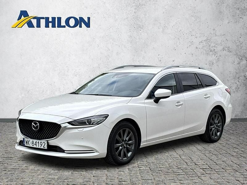 Biały Używany 2022 Mazda 6 Kombi | 101 900 zł (Uczciwa cena) - Obraz 1/4