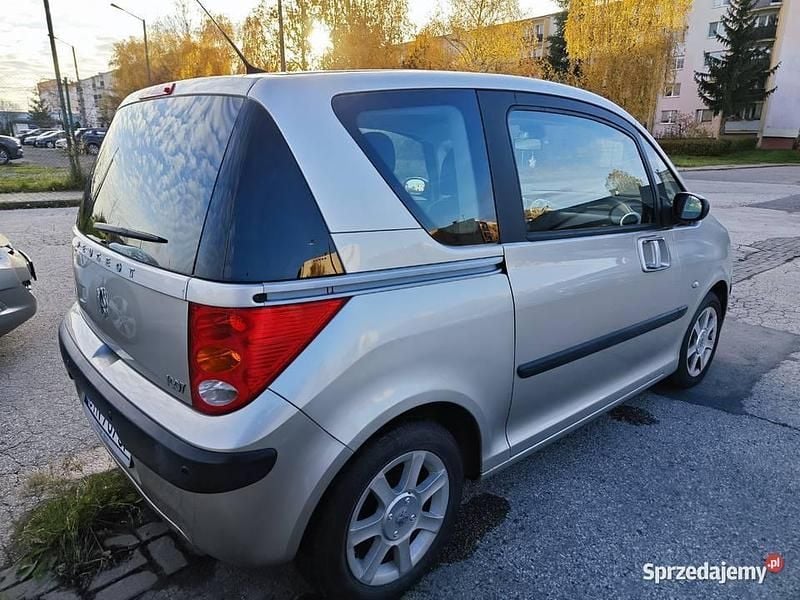 Używany Peugeot 1007 2005 Srebrny Minivan
