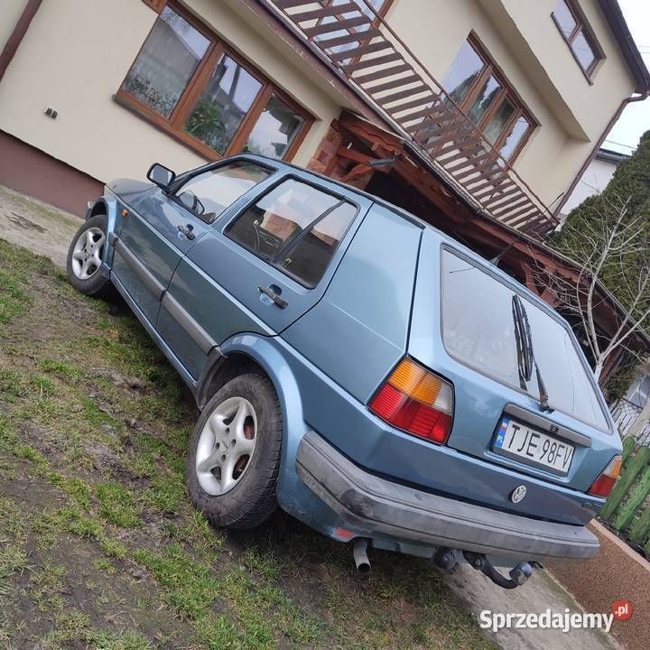 Niebieski Używany 1991 VW Golf II Sedan/Limuzyna | 8000 zł - Obraz 1/4
