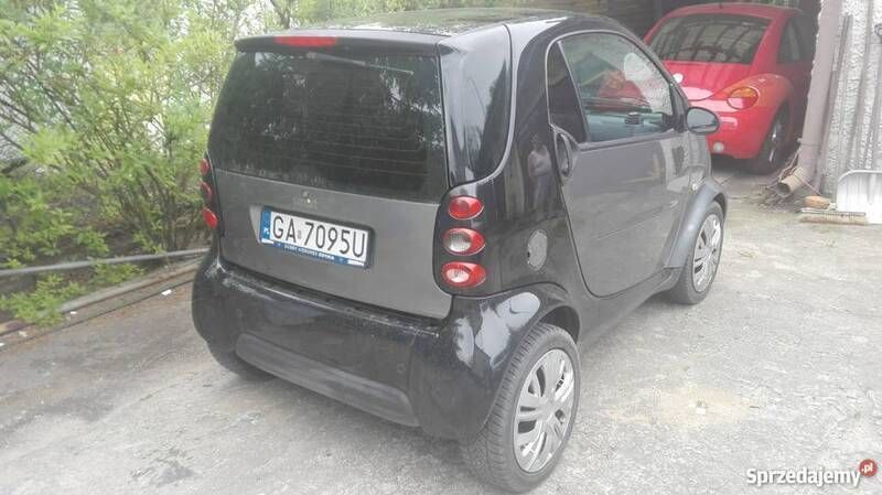 Czarny Używany 2002 Smart ForTwo Coupé Coupe | 5900 zł - Obraz 1/4