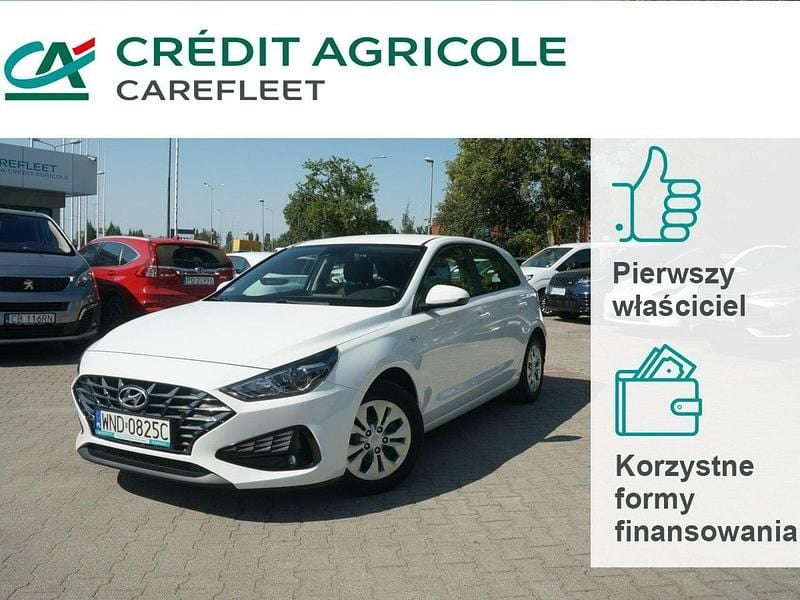Biały Używany 2022 Hyundai i30 Hatchback | 48 400 zł (Super Cena) - Obraz 1/4