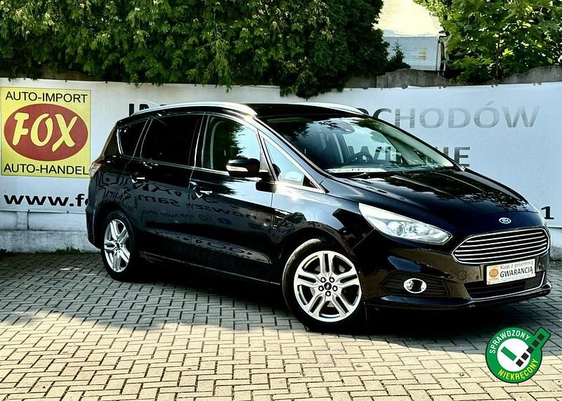 Używany Ford S-MAX S 190 KM (139 kW) 2018 Czarny (metalik) Minivan