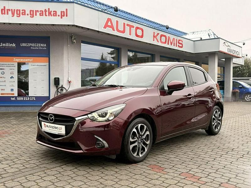 Wiśniowy Używany 2019 Mazda 2 Hatchback | 42 900 zł (Dobra cena) - Obraz 1/4