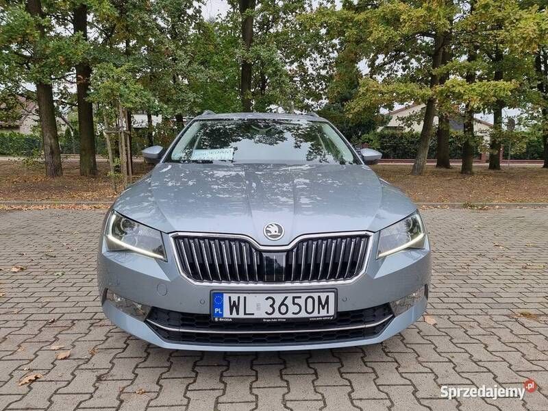 Szary Używany 2015 Skoda Superb Style Sedan/Limuzyna | 77 500 zł (Drogi) - Obraz 1/4