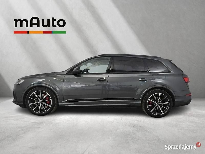 Szary Używany 2023 Audi Q7 S-Line SUV | 409 900 zł - Obraz 1/4