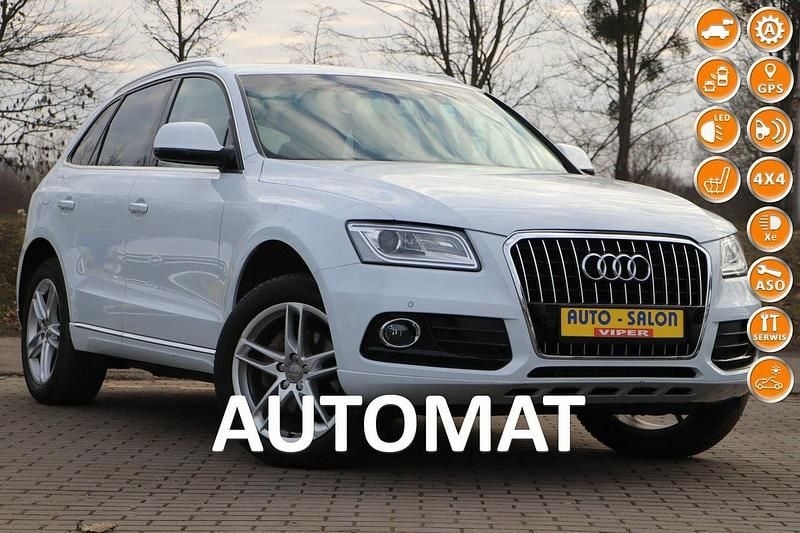 Biały (metalik) Używany 2015 Audi Q5 SUV | 69 800 zł (Dobra cena) - Obraz 1/4