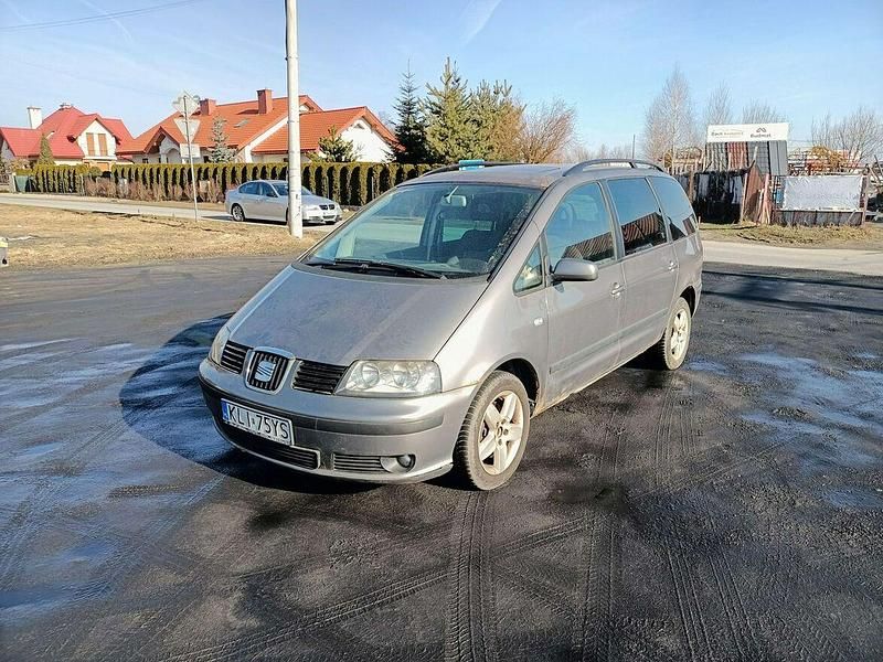 Używany Seat Alhambra 130 KM (95 kW) 2004 Srebrny Minivan
