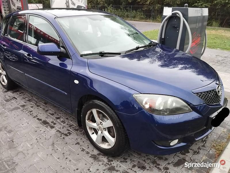 Używany Mazda 3 105 KM (77 kW) 2005 Niebieski Hatchback