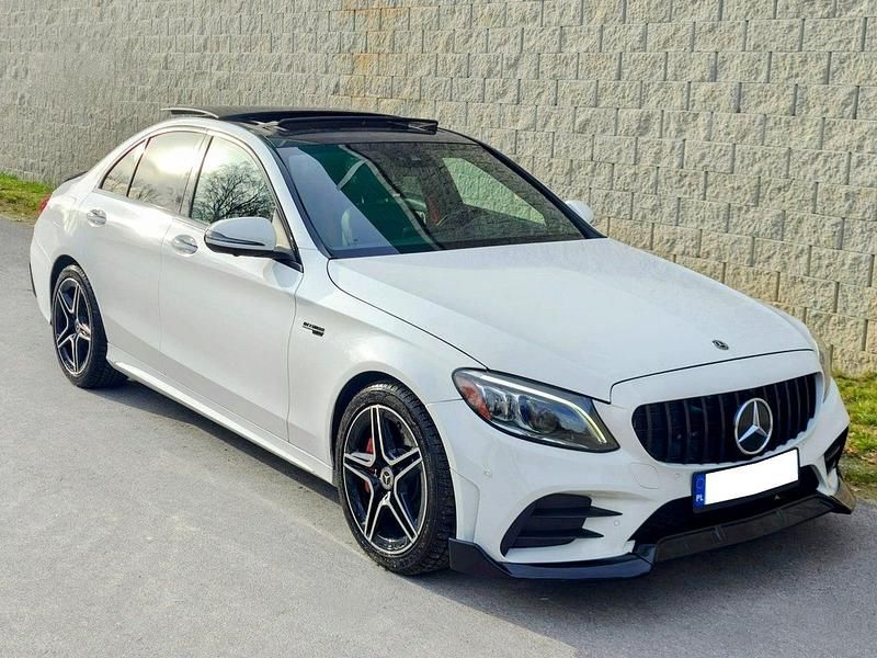 Biały Używany 2020 Mercedes C43 AMG AMG Sedan/Limuzyna | 157 000 zł - Obraz 1/4