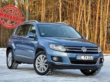 Używany VW Tiguan 122 KM (89 kW) 2013 Niebieski SUV