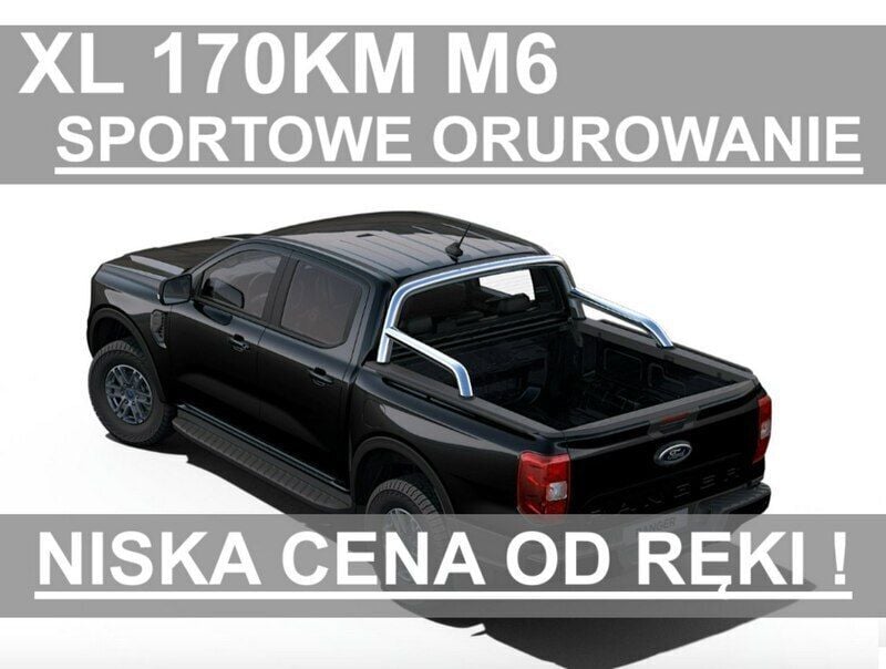 Czarny Nowe 2025 Ford Ranger XLT Pickup | 168 879 zł (Uczciwa cena) - Obraz 1/4