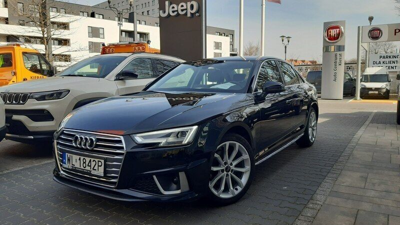 Czarny Używany 2019 Audi A4 Comfort Sedan/Limuzyna | 92 900 zł (Uczciwa cena) - Obraz 1/4
