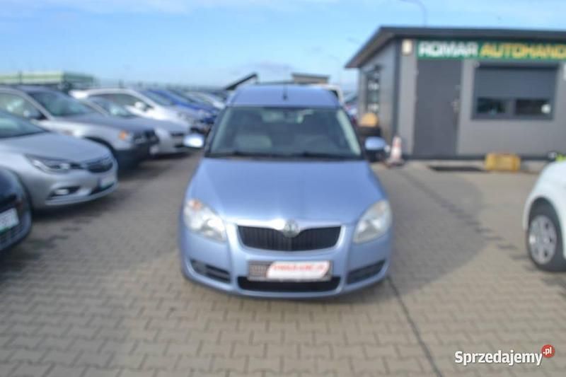 Niebieski Używany 2007 Skoda Roomster Kombi | 14 800 zł (Uczciwa cena) - Obraz 1/4