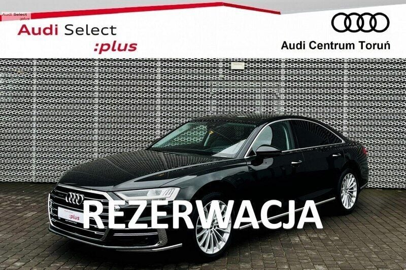 Używany Audi A8 Ambiente 360 KM (264 kW) 2018 Czarny (metalik) Sedan/Limuzyna