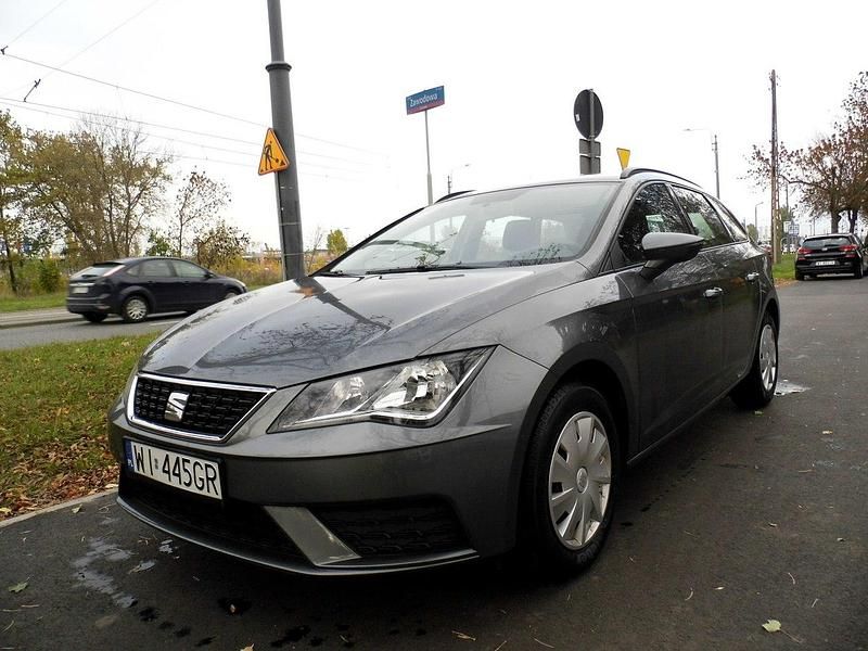 Grafitowy Używany 2017 Seat Leon Sedan/Limuzyna | 32 900 zł (Uczciwa cena) - Obraz 1/4