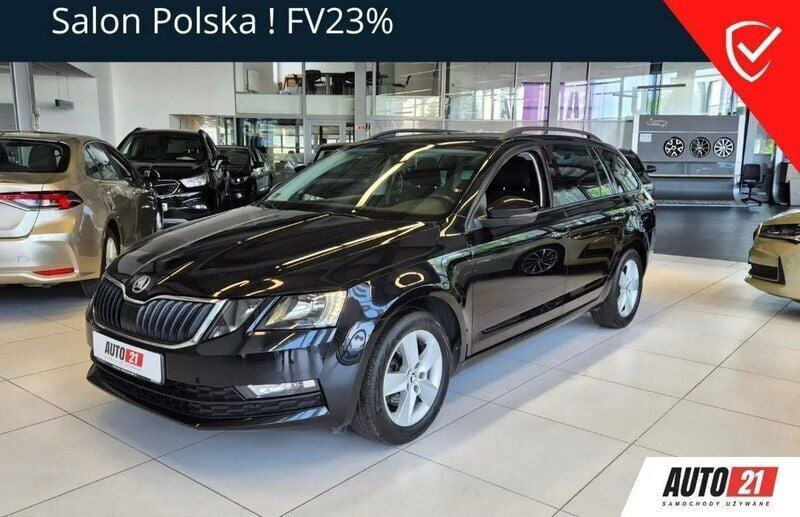 Czarny Używany 2019 Skoda Octavia Kombi | 59 900 zł (Dobra cena) - Obraz 1/4