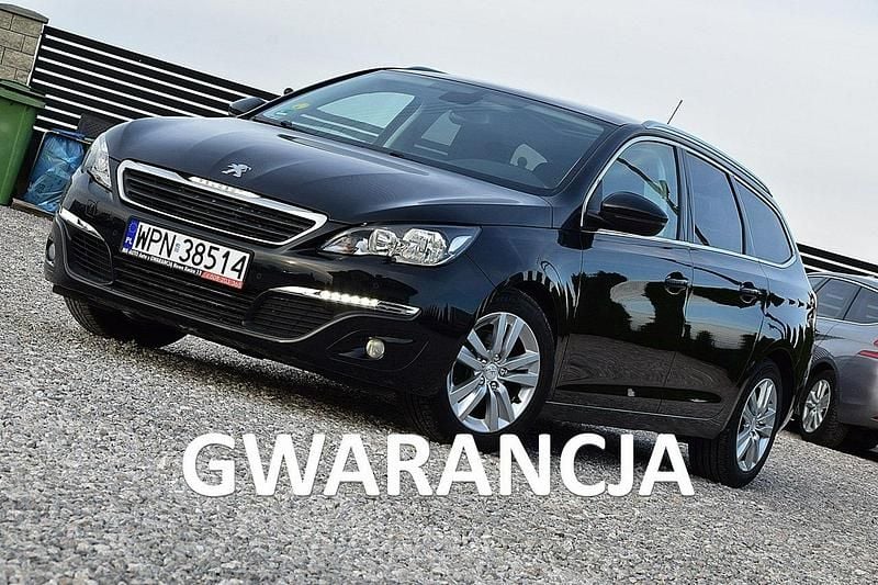 Czarny Używany 2015 Peugeot 308 Kombi | 28 900 zł (Uczciwa cena) - Obraz 1/4