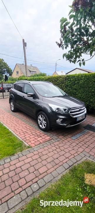 Szary Używany 2019 Ford Kuga SUV | 62 000 zł (Dobra cena) - Obraz 1/4