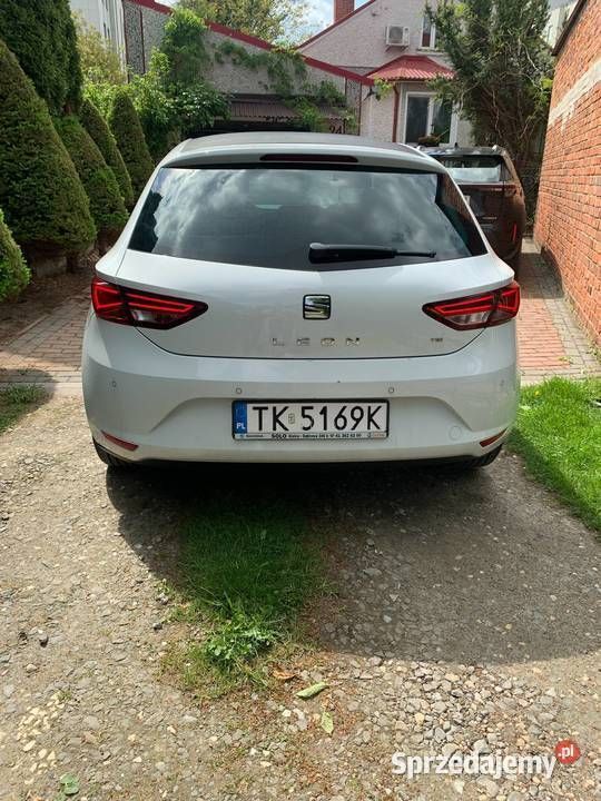 Biały Używany 2013 Seat Leon Hatchback | 34 900 zł (Drogi) - Obraz 1/4
