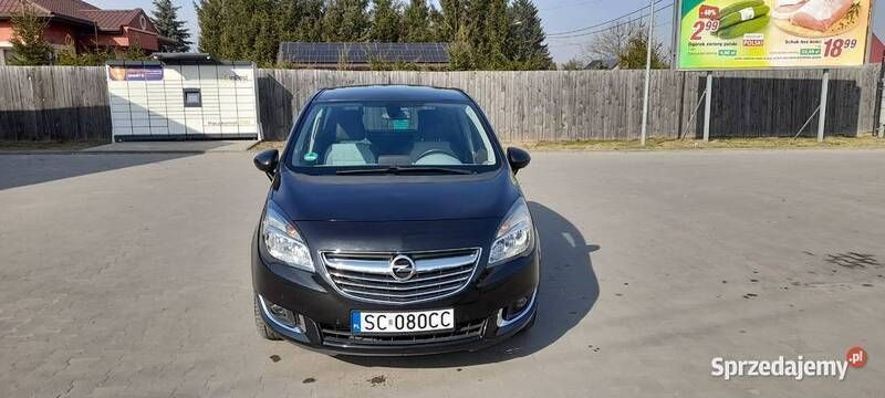Czarny Używany 2014 Opel Meriva Cosmo Minivan | 24 620 zł (Uczciwa cena) - Obraz 1/4