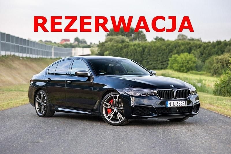 Czarny Używany 2018 BMW M550 M Sport Sedan/Limuzyna | 221 760 zł - Obraz 1/4