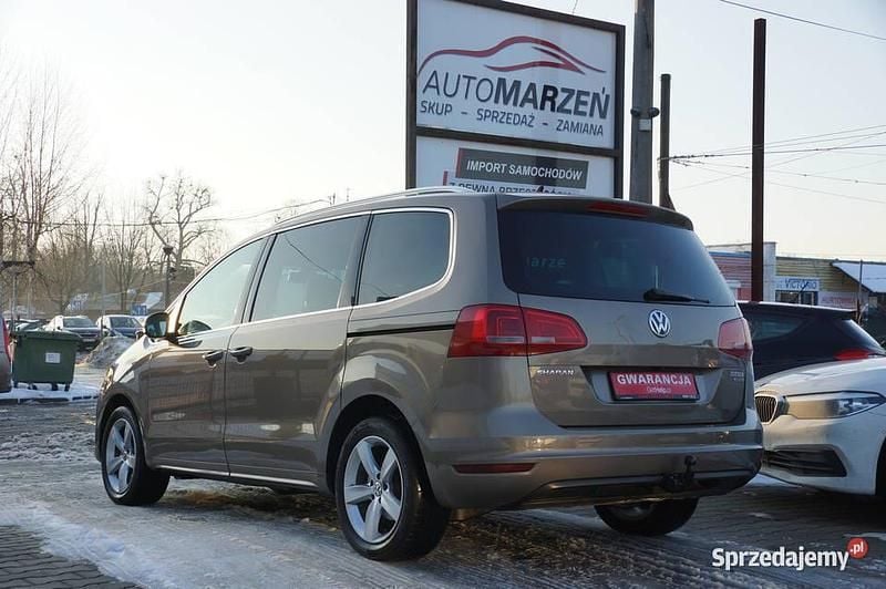 Używany VW Sharan 2014 Brązowy Minivan