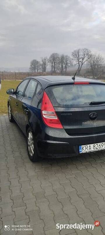 Czarny Używany 2008 Hyundai i30 Hatchback | 11 500 zł (Uczciwa cena) - Obraz 1/3