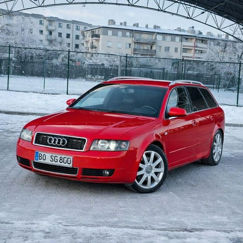 Używany Audi A4 S-Line 2003 Czerwony Kombi