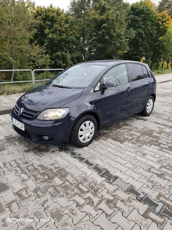 Niebieski ciemny (metalik) Używany 2005 VW Golf Plus Cross Minivan | 8800 zł (Drogi) - Obraz 1/4