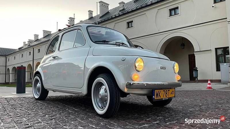 Biały Używany 1971 Fiat 500 | 41 700 zł - Obraz 1/4