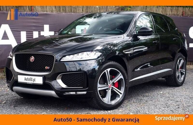 Czarny Używany 2016 Jaguar F-Pace S SUV | 119 900 zł (Dość drogi) - Obraz 1/4