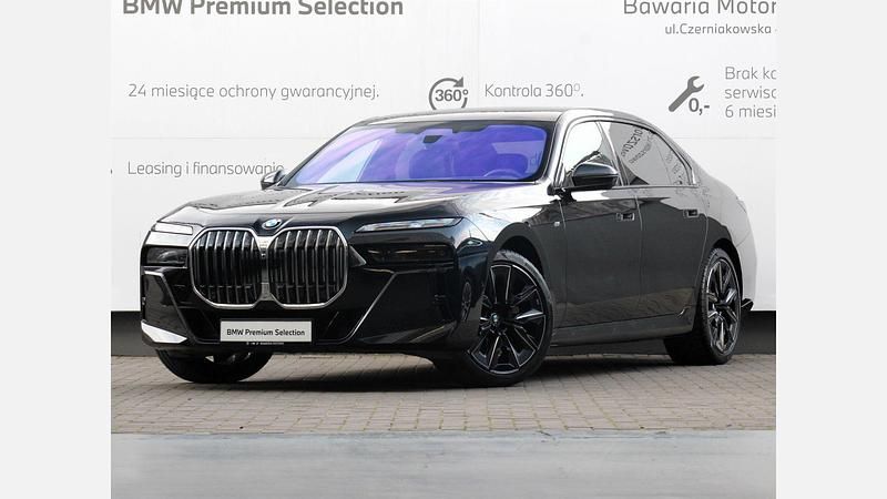 Czarny szafir metalizowany Używany 2023 BMW 740 Comfort Edition Sedan/Limuzyna | 479 900 zł (Drogi) - Obraz 1/3