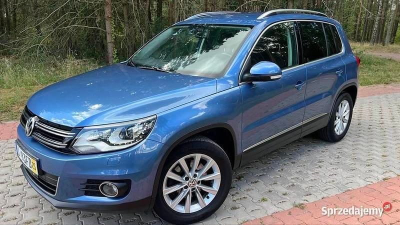 Niebieski Używany 2012 VW Tiguan SUV | 43 700 zł (Uczciwa cena) - Obraz 1/4