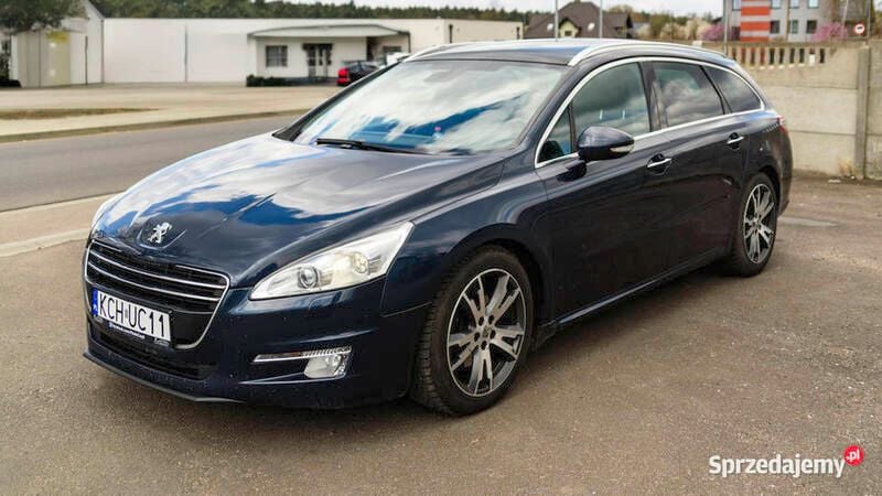 Granatowy Używany 2012 Peugeot 508 Kombi | 26 900 zł (Dość drogi) - Obraz 1/4