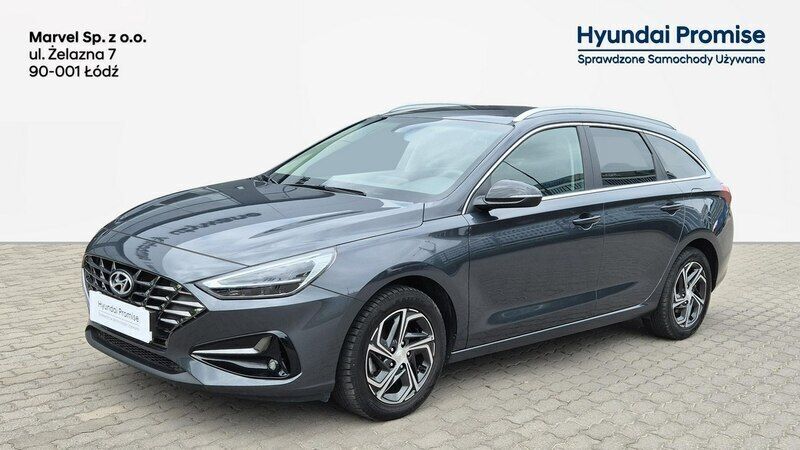 Grafitowy (metalik) Używany 2024 Hyundai i30 Kombi | 86 500 zł (Drogi) - Obraz 1/4