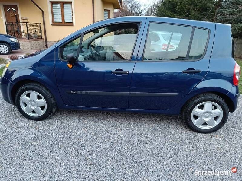 Granatowy Używany 2006 Renault Modus Minivan | 12 500 zł (Dość drogi) - Obraz 1/4