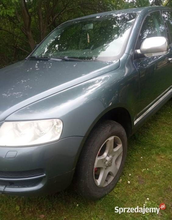 Grafitowy Używany 2004 VW Touareg SUV | 15 000 zł (Uczciwa cena) - Obraz 1/4