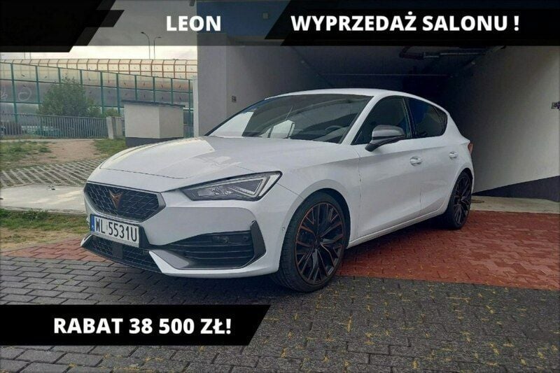 Biały Używany 2023 Cupra Leon Hatchback | 144 900 zł (Uczciwa cena) - Obraz 1/3