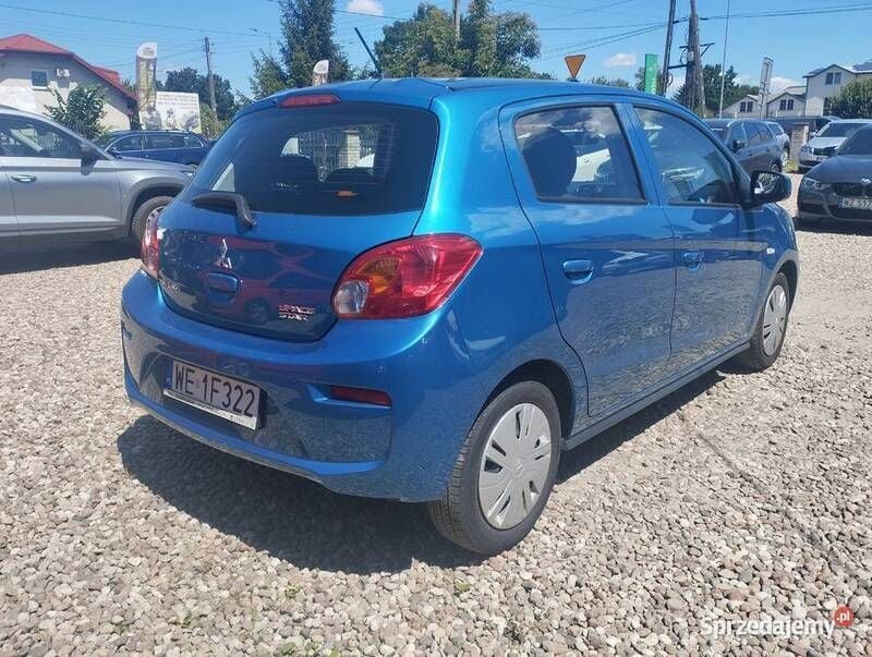 Niebieski Używany 2019 Mitsubishi Space Star Hatchback | 27 800 zł (Uczciwa cena) - Obraz 1/4