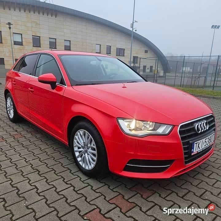 Używany Audi A3 2013 Czerwony Hatchback