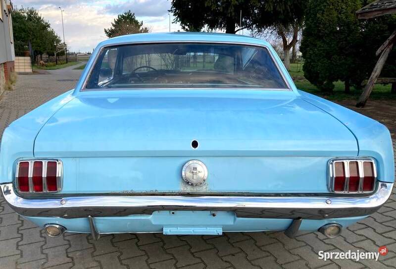 Używany Ford Mustang 120 KM (88 kW) 1966 Niebieski Coupe