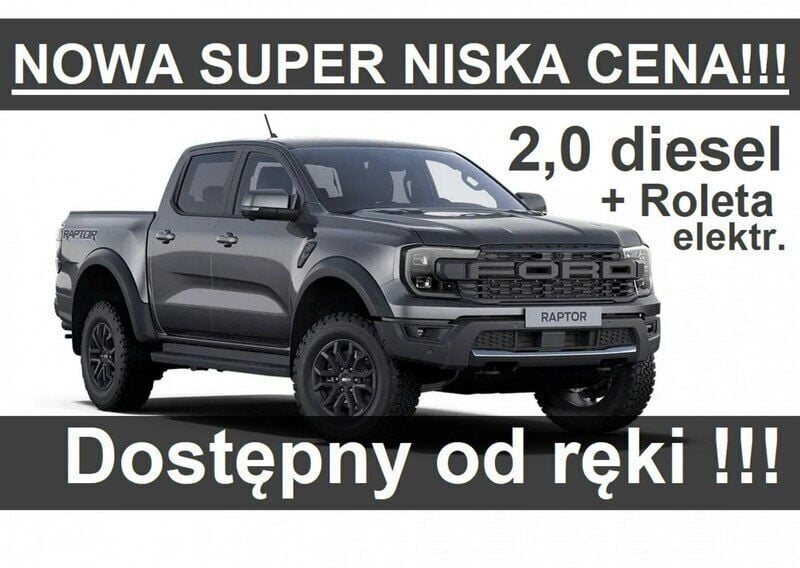 Szary Nowe 2024 Ford Ranger Raptor Pickup | 264 450 zł (Drogi) - Obraz 1/4