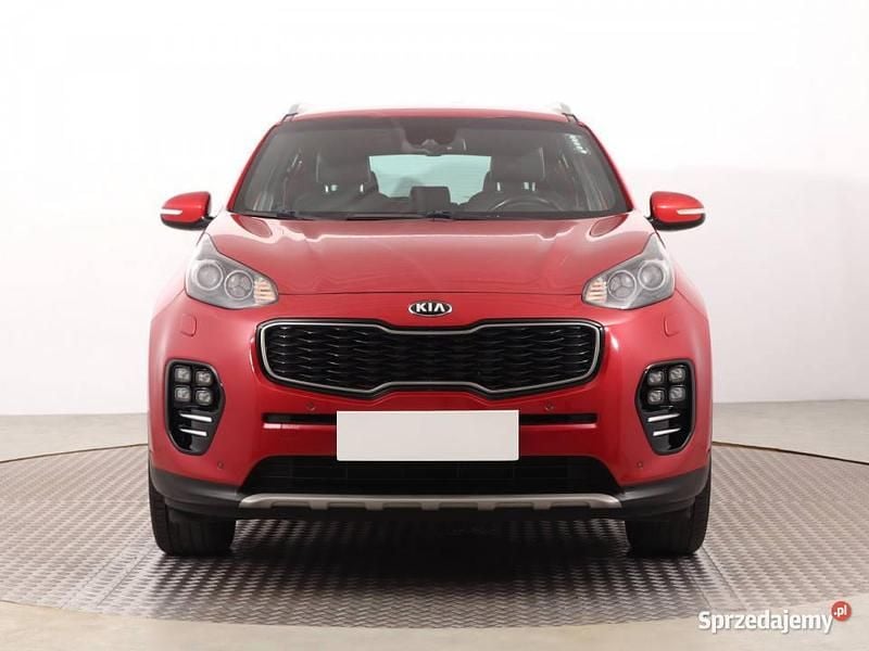 Czerwony Używany 2017 Kia Sportage SUV | 65 999 zł (Dość drogi) - Obraz 1/4
