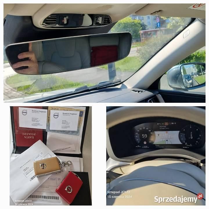 Szary Używany 2019 Volvo XC60 SUV | 94 000 zł (Dobra cena) - Obraz 1/4