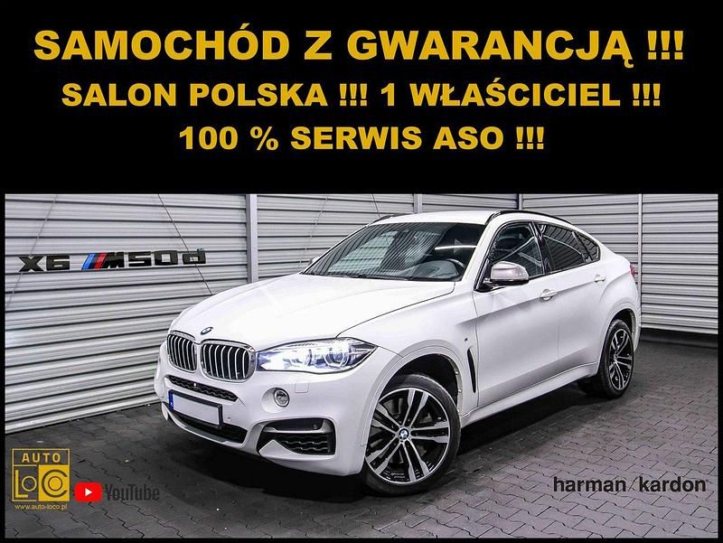 Używany BMW X6 M50 381 KM (280 kW) 2015 Biały (metalik) SUV