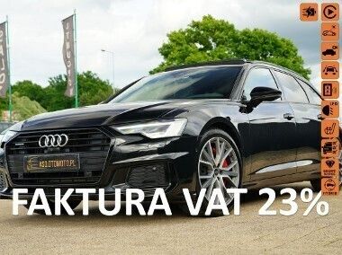 Czarny Używany 2022 Audi A6 S-Line Kombi | 157 700 zł (Super Cena) - Obraz 1/4