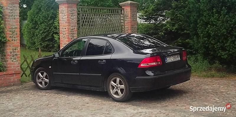 Używany Saab 9-3 2006 Czarny Sedan/Limuzyna