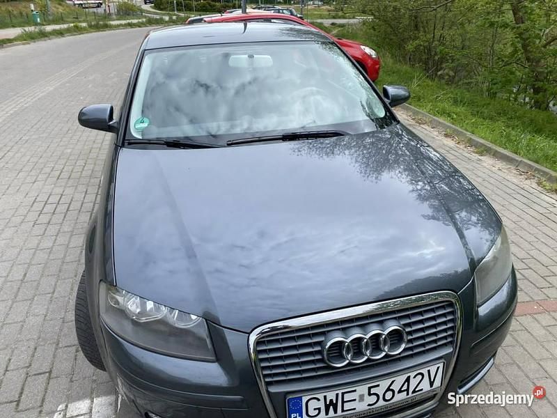 Szary Używany 2008 Audi A3 Hatchback | 15 800 zł (Uczciwa cena) - Obraz 1/4
