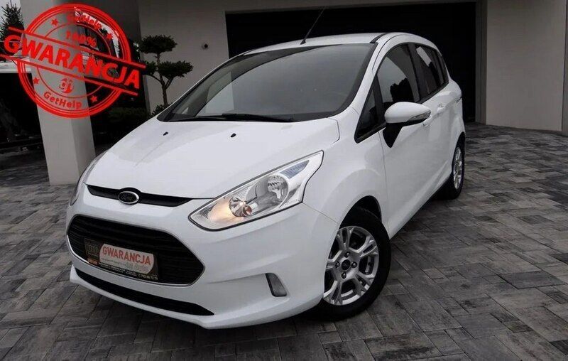 Biały Używany 2017 Ford B-MAX Minivan | 39 500 zł (Drogi) - Obraz 1/4