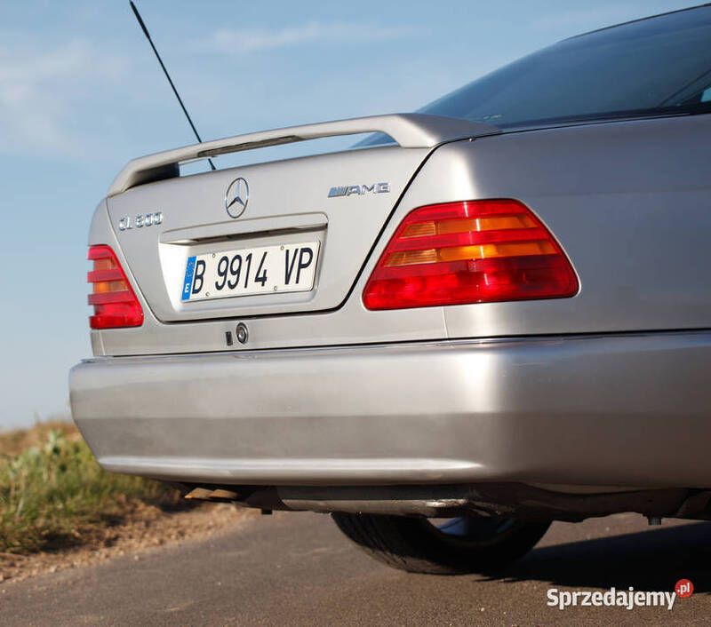 Używany Mercedes 600 AMG 1993 Srebrny Coupe